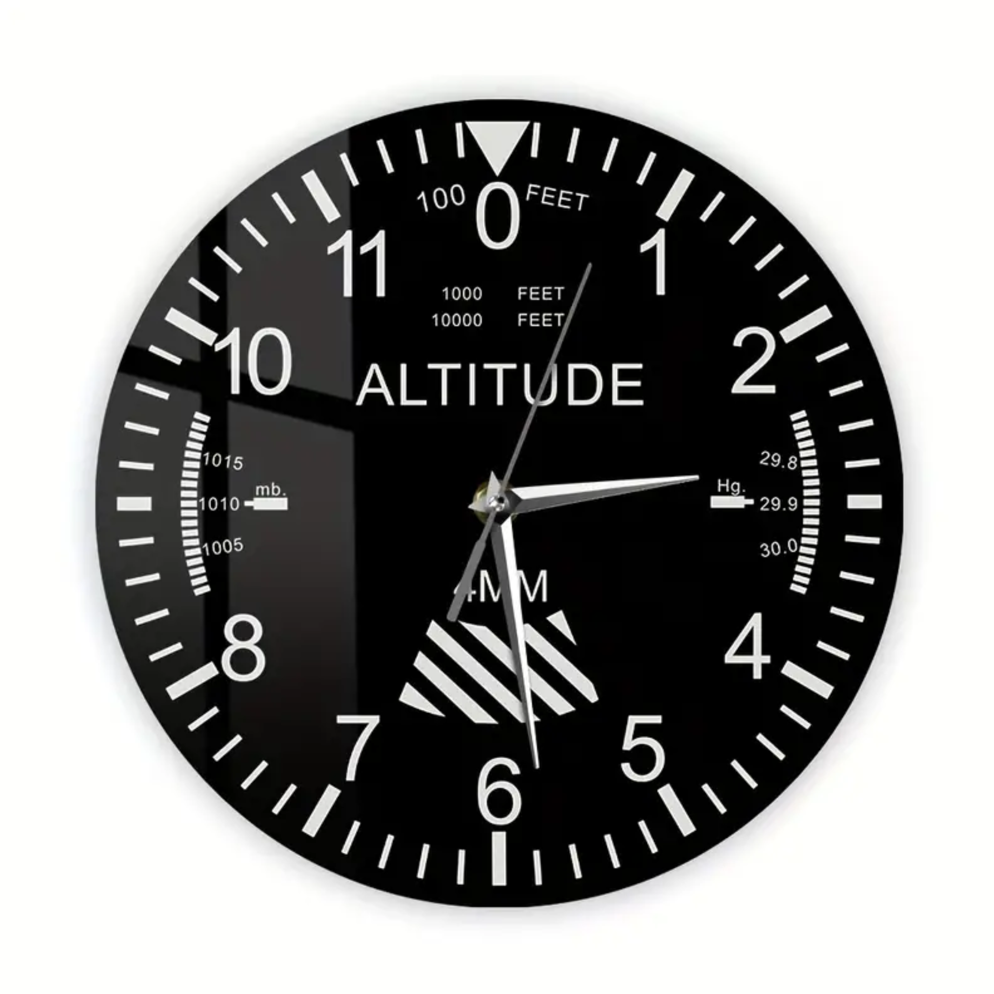 Premium Altitude Aviation Clock