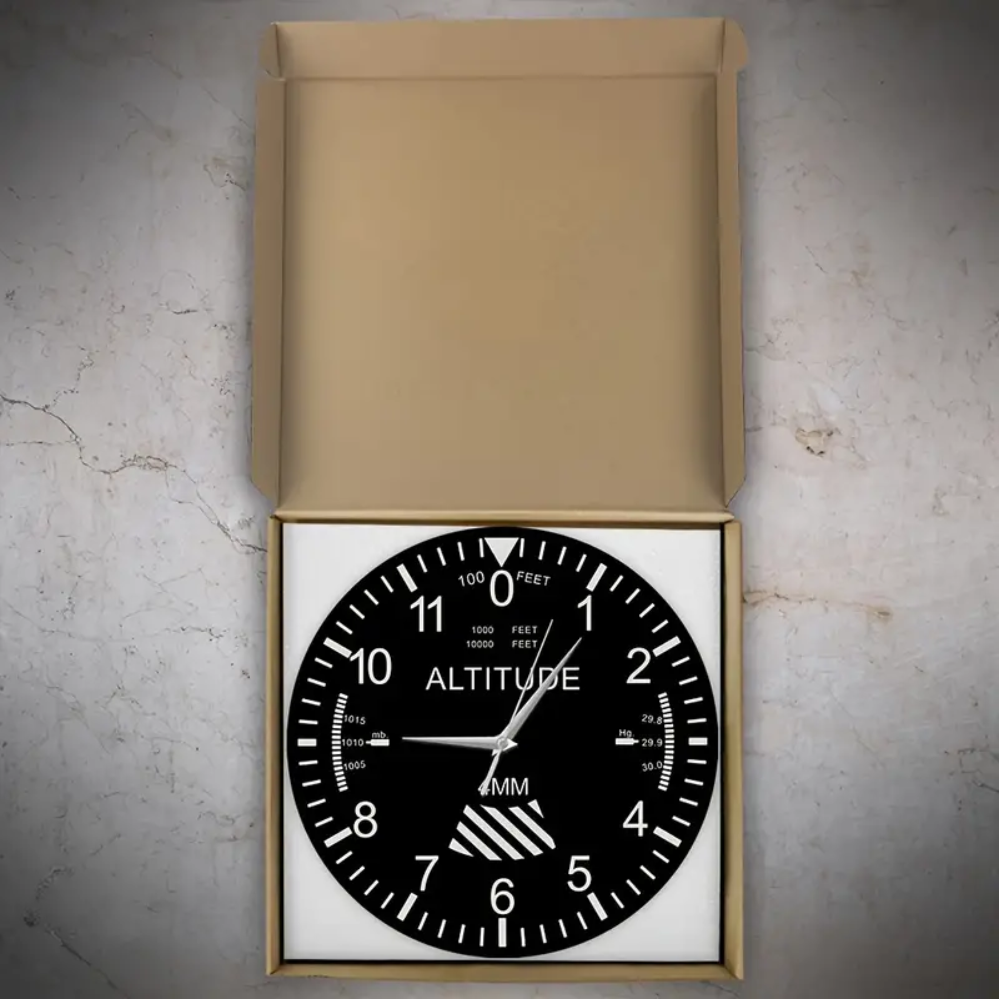 Premium Altitude Aviation Clock