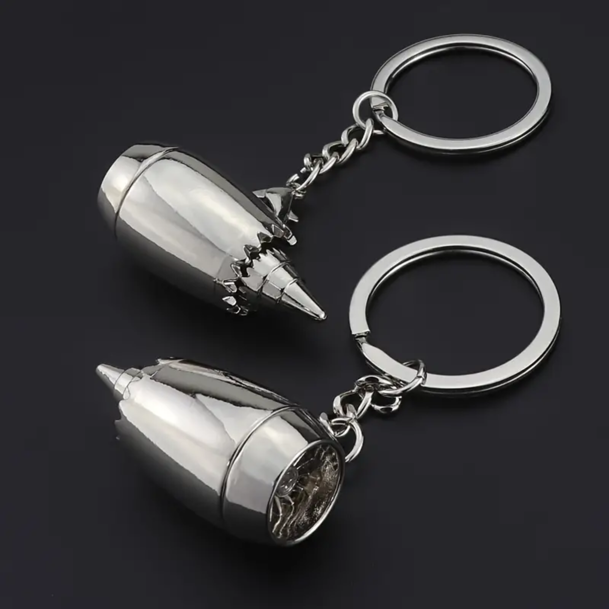 Jet Engine Keychain